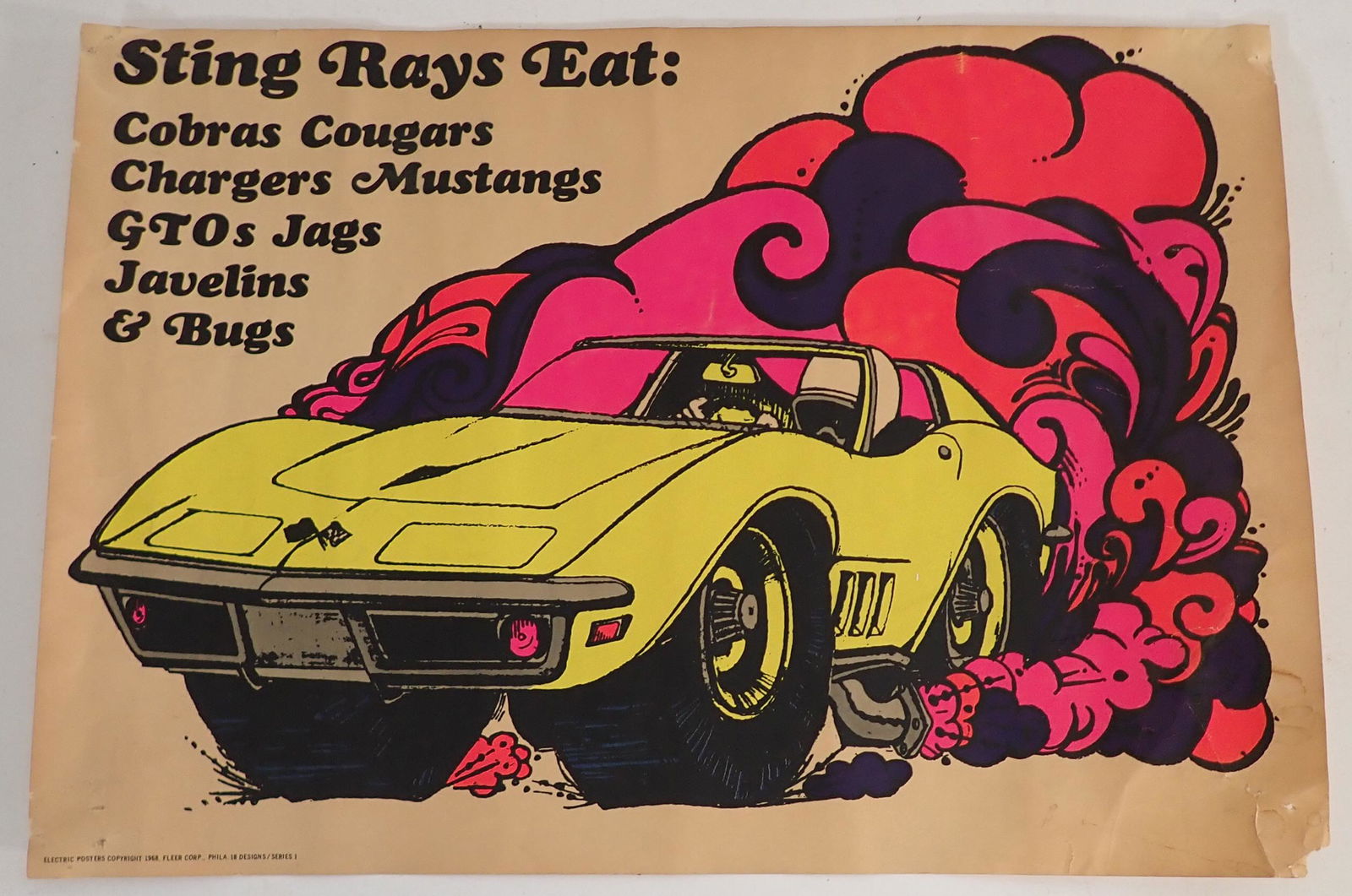 1968 Corvette Stingrays Poster (1 of 3)