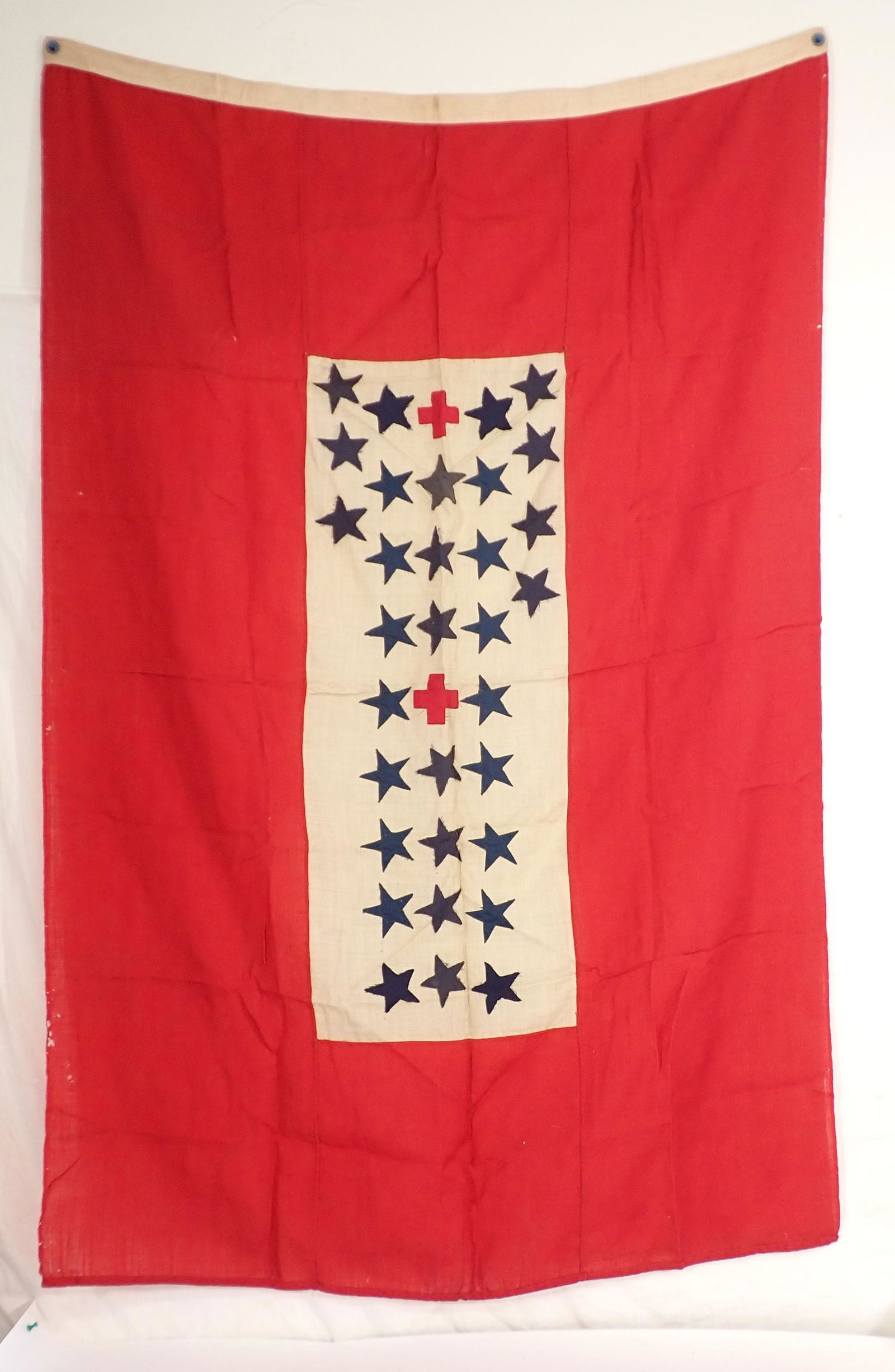 32 Star Hand Sewn Son in Service Flag (1 of 5)