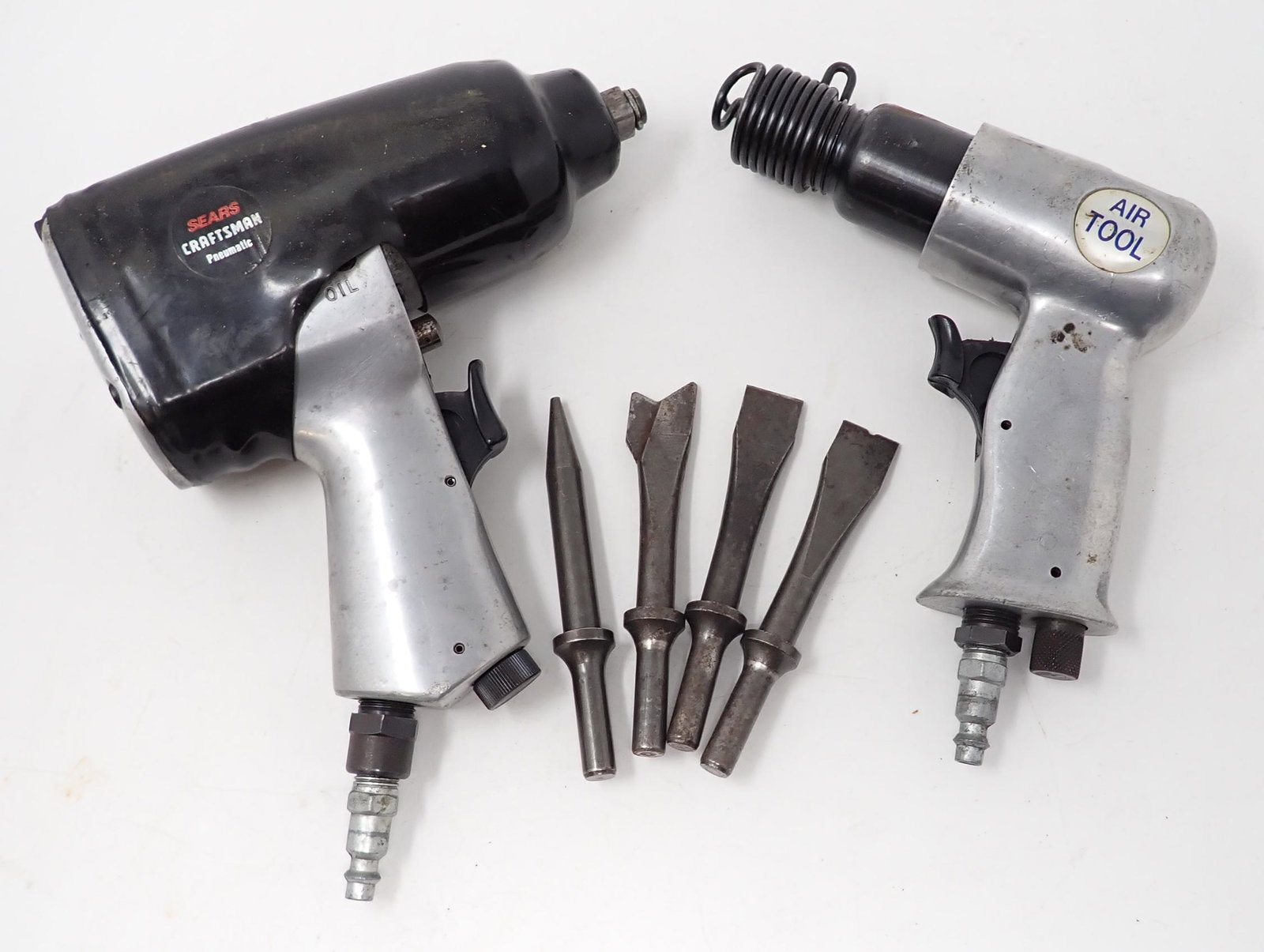 Chipping Gun Craftsman 1/2" Impact Gun: Pneumatic tools.