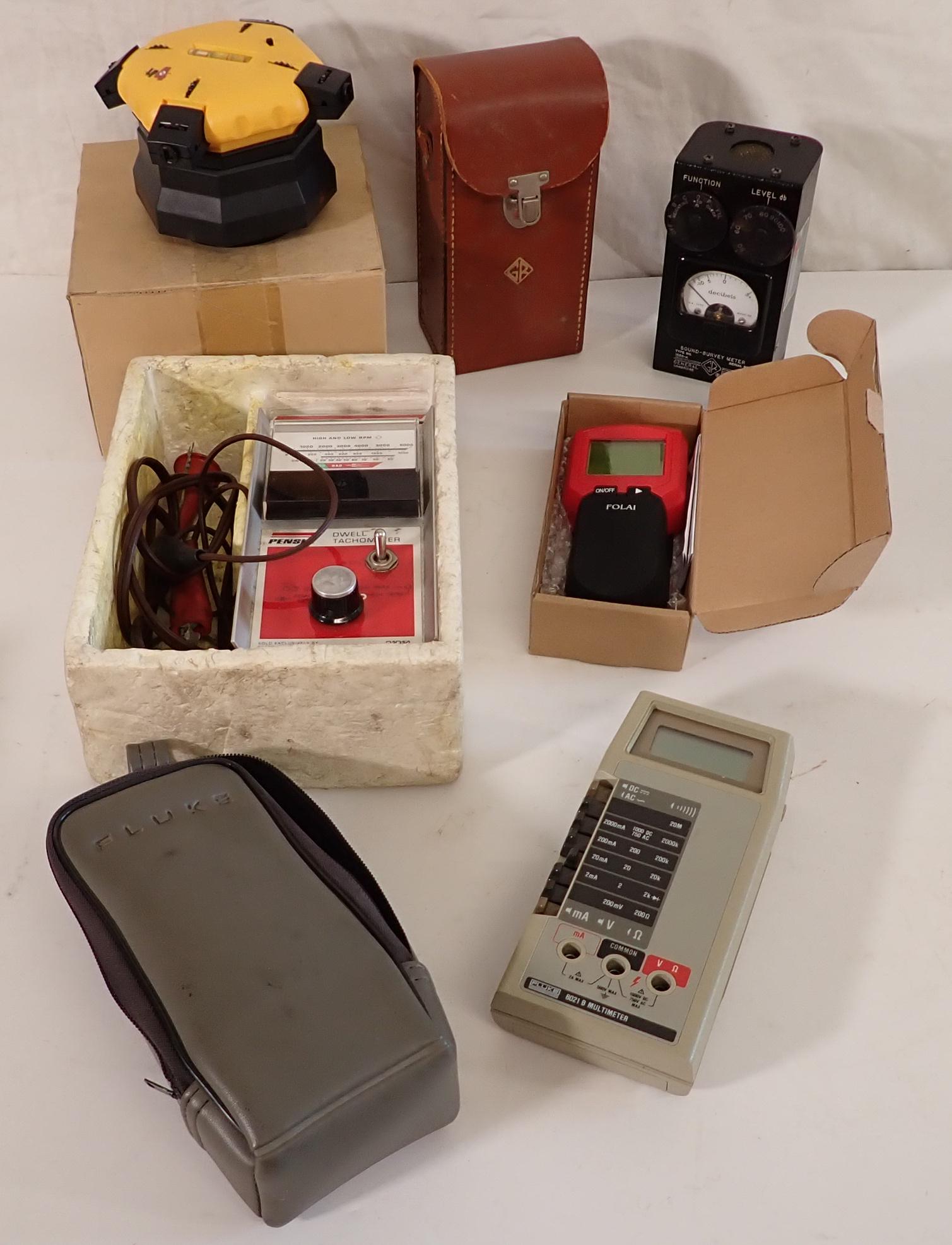 Penske Dwell Tachometer Sound Survey Meter & Misc (1 of 6)