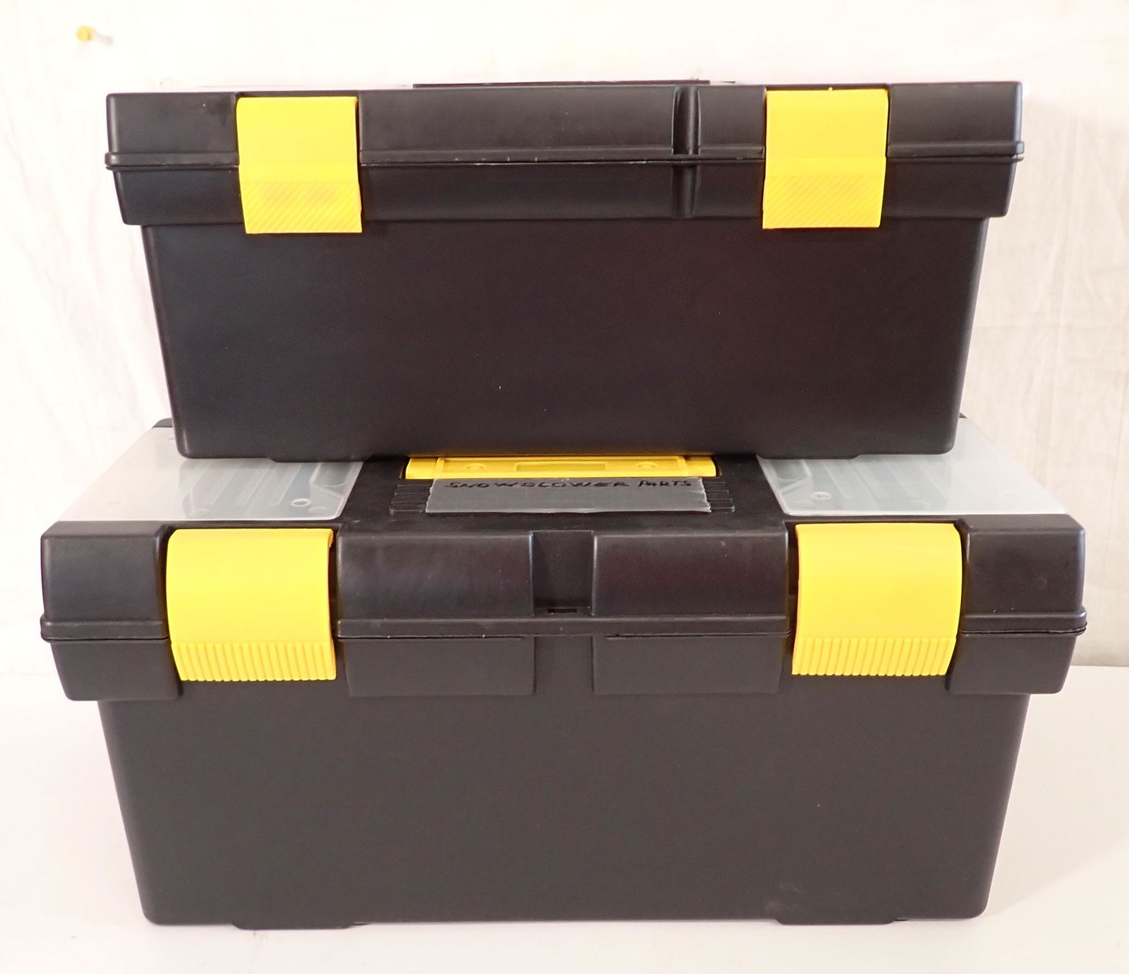 Toolboxes w/ Mower Snowblower Parts (1 of 4)