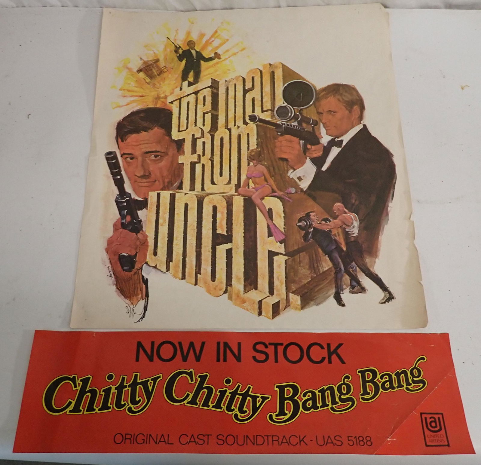 Man From Uncle Chitty Chitty Bang Bang Posters (1 of 1)