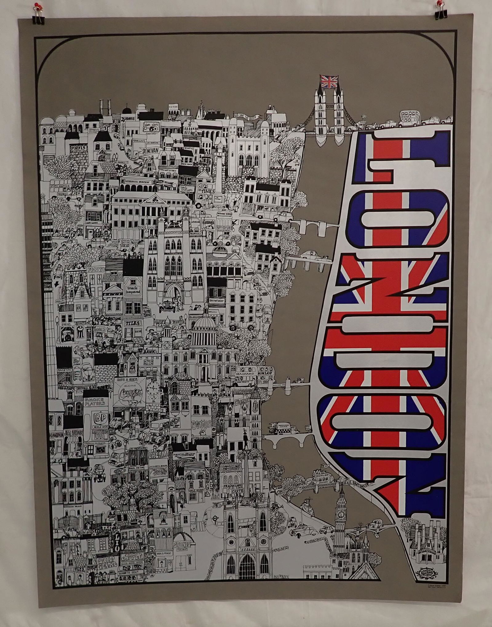 1968 David Schiller Sparta Graphics London Poster (1 of 11)