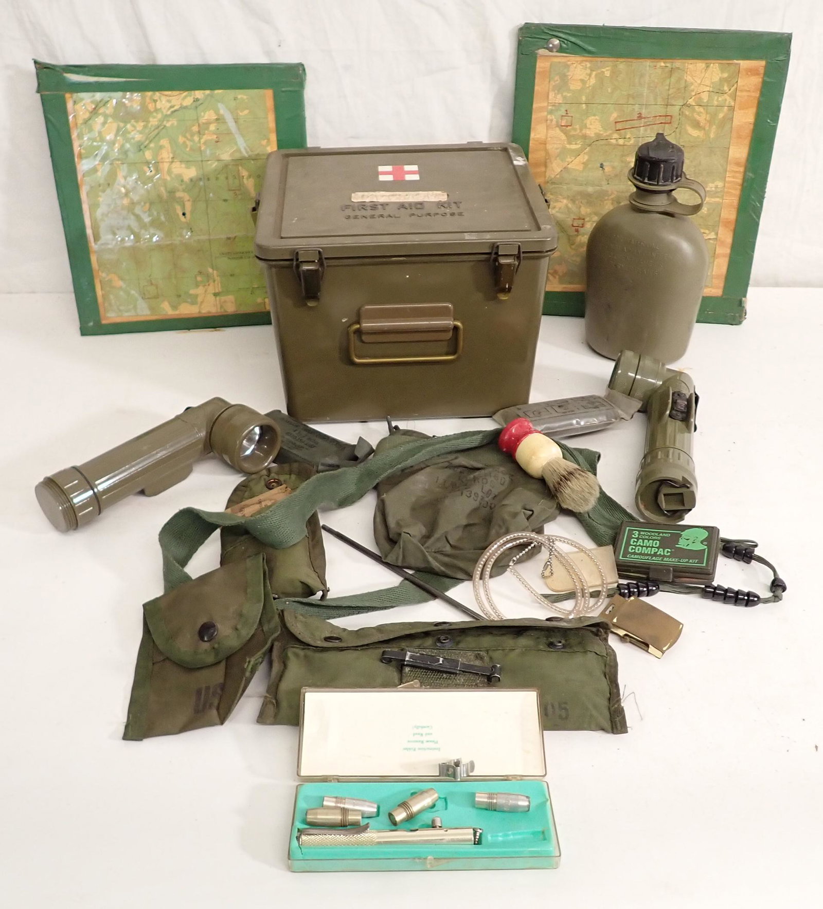 Military First Aid Box Chattahooche County Map: Getting all pictured