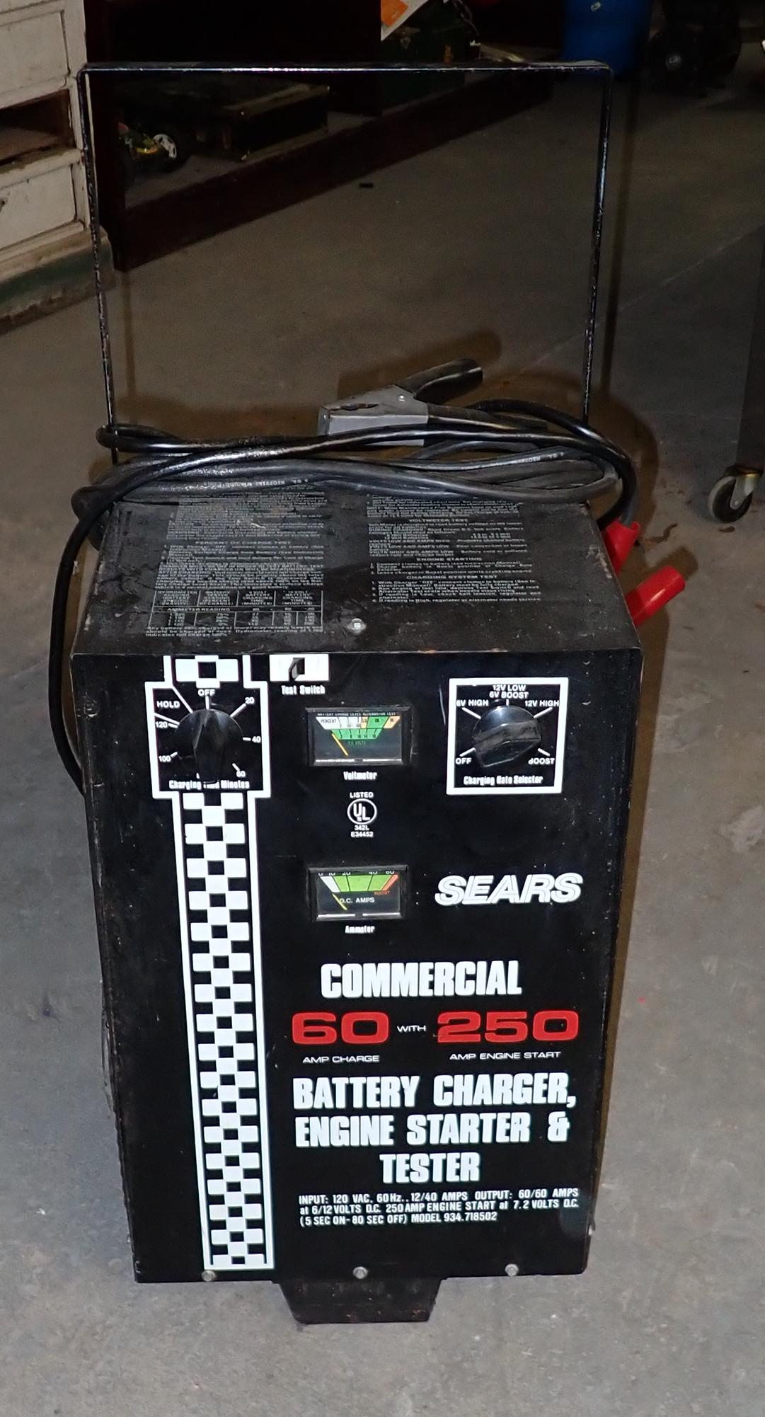 Sears Commercial 60amp Battery Charger (1 of 2)