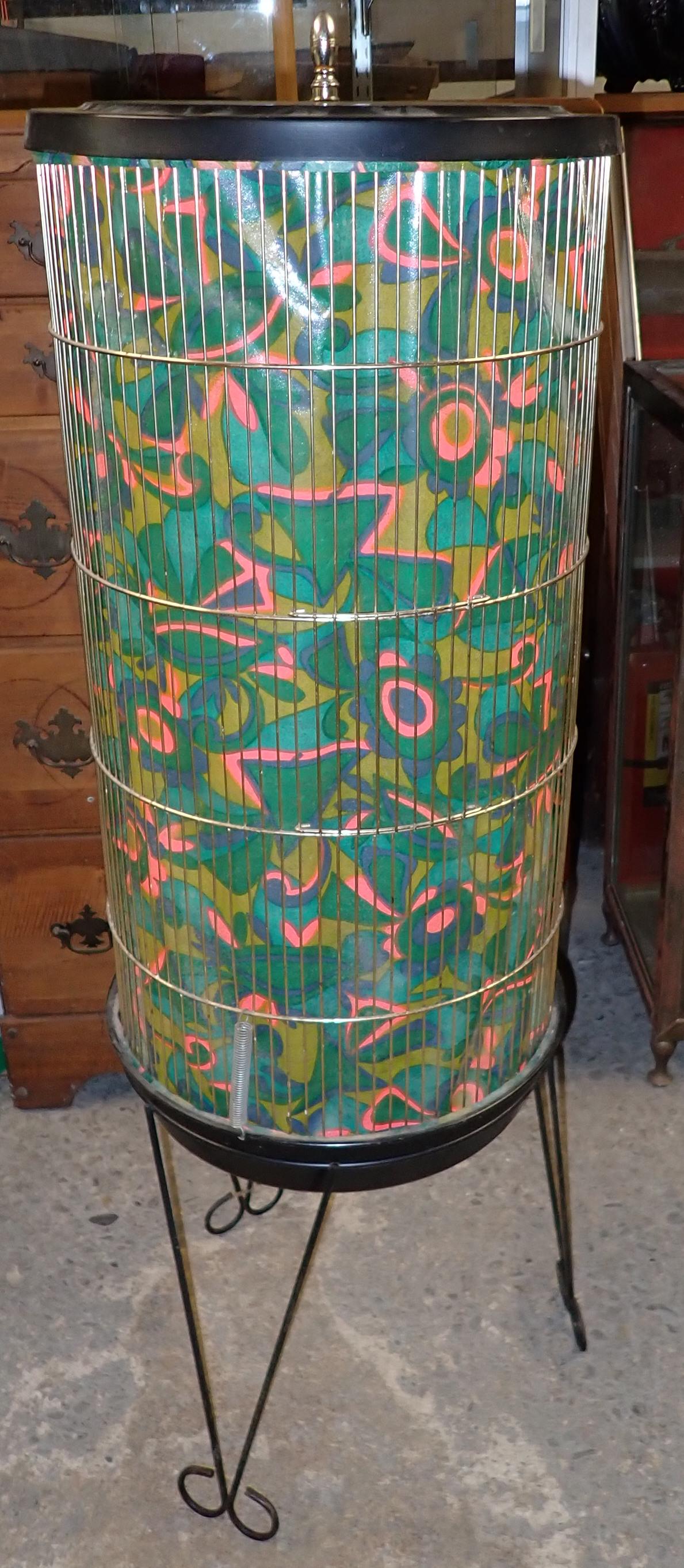 Mid Century Modern Bird Cage (1 of 3)