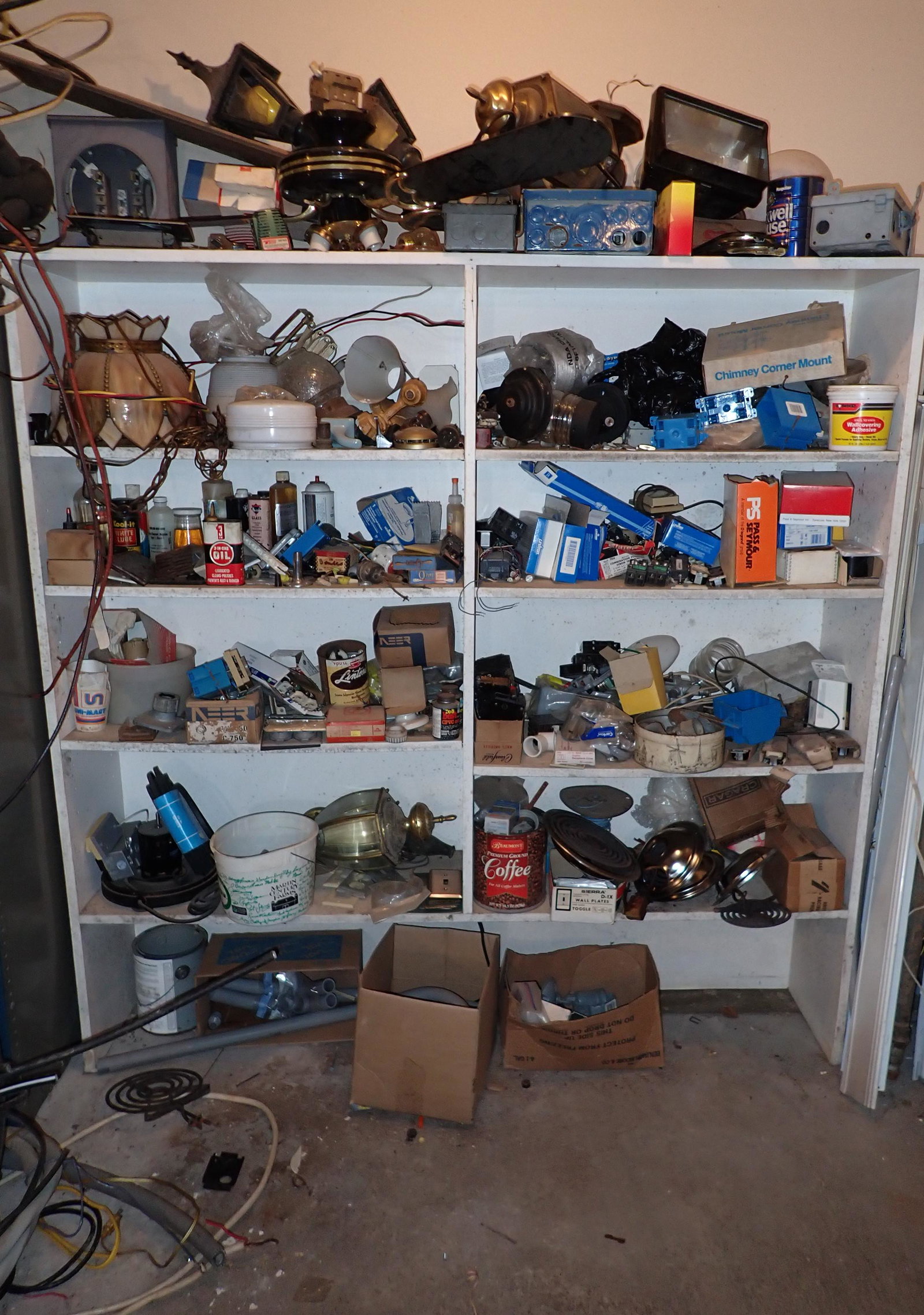 Contents of Shelving Unit (1 of 8)
