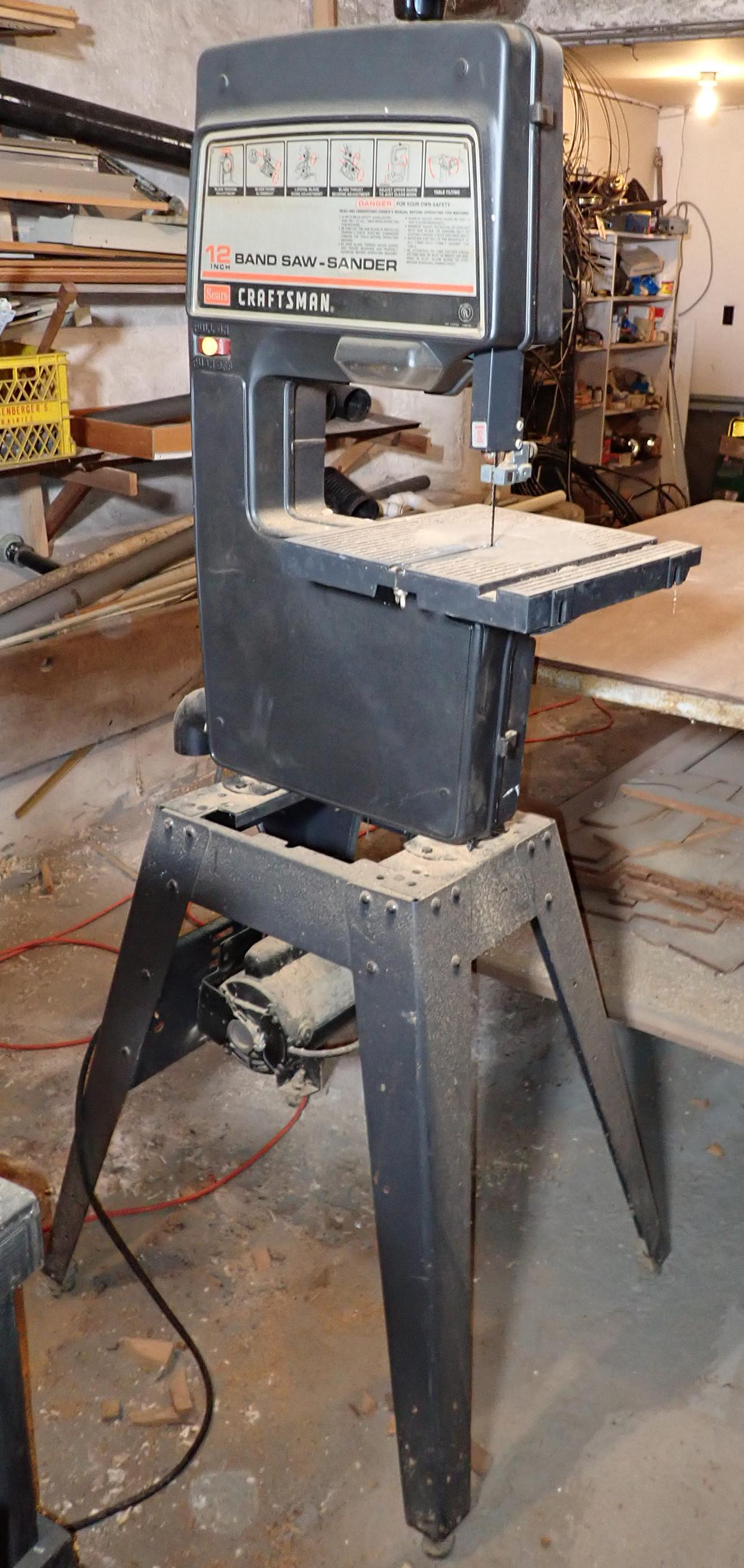 Craftsman 12" Band Saw Sander Auction