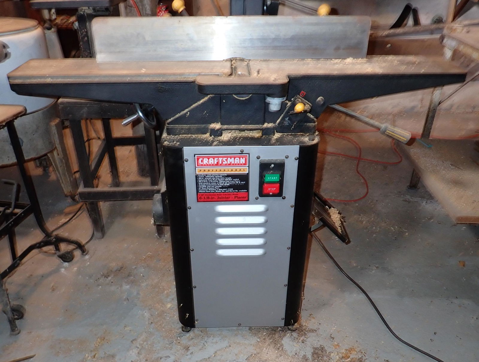 Craftsman professional jointer deals