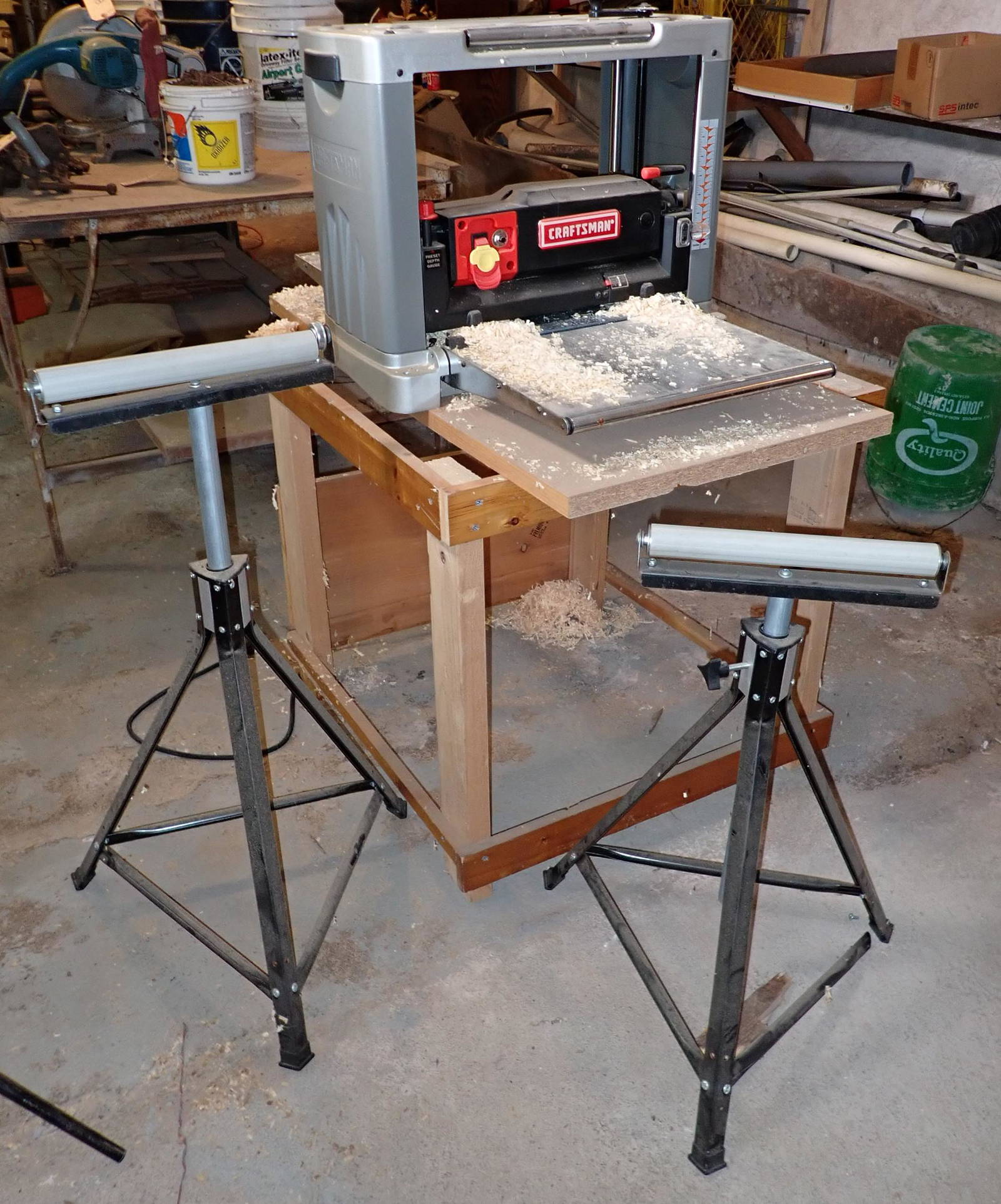 Craftsman 13" Planer & Roller Stands Auction