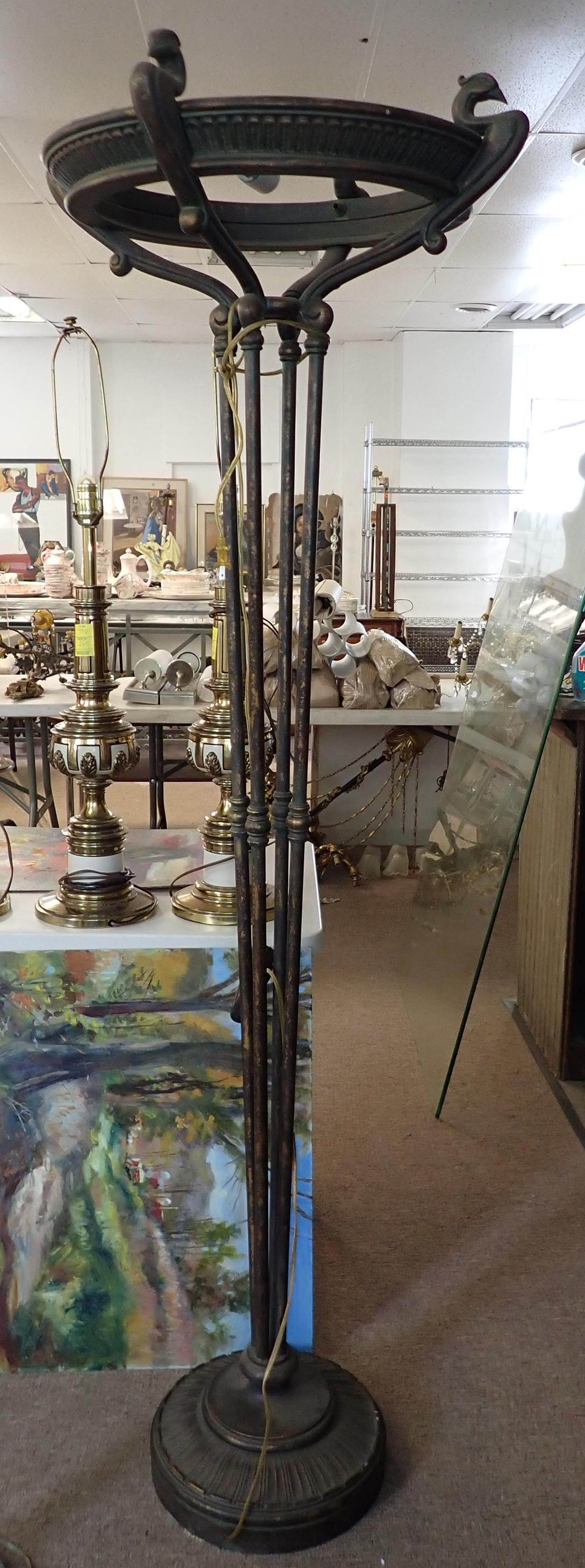 Decorator Floor Lamp w/ Birds (1 of 5)