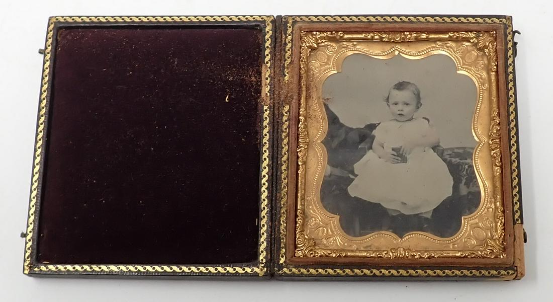 Baby Tintype Daguerreotype (1 of 4)
