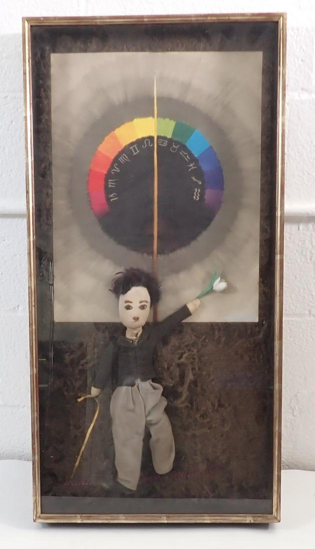 Assemblage w/ Charlie Chapman Doll (1 of 6)