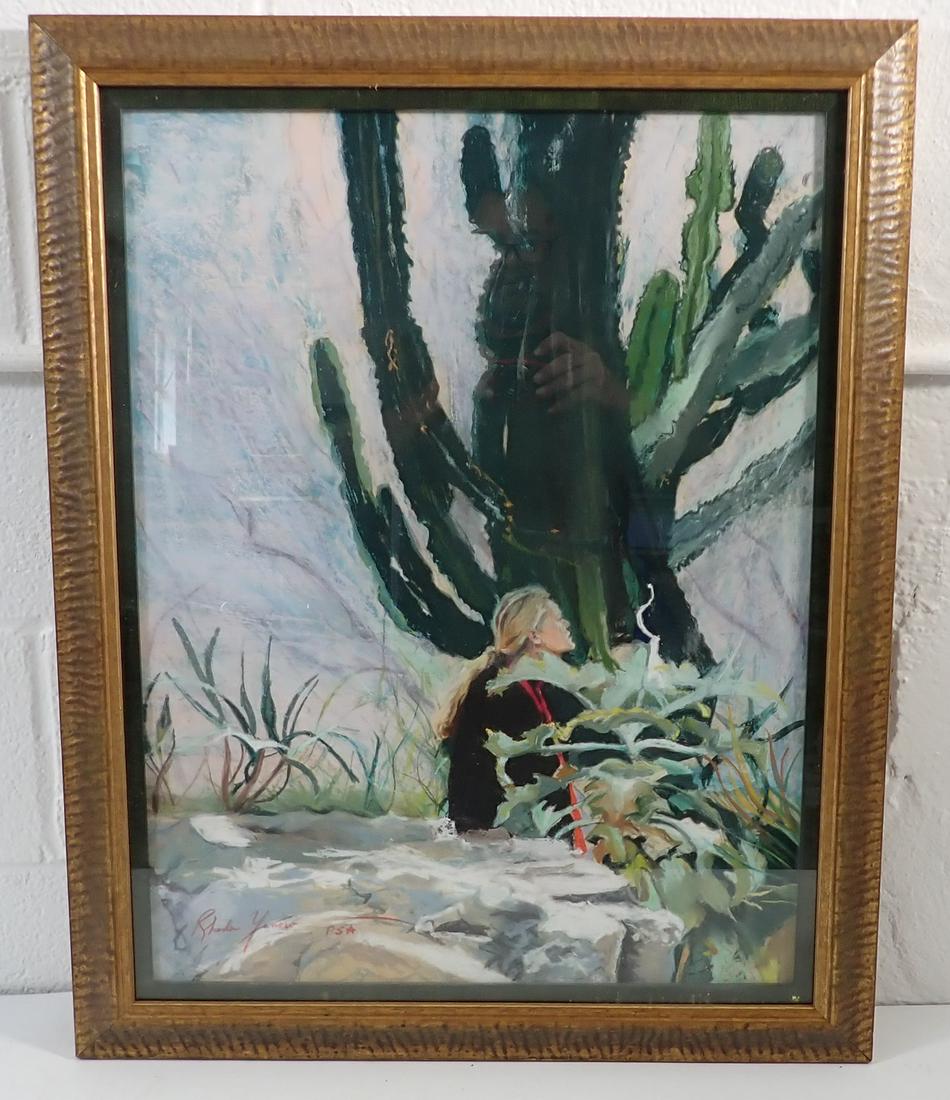 Rhoda Yanow Pastel Art Painting (1 of 3)