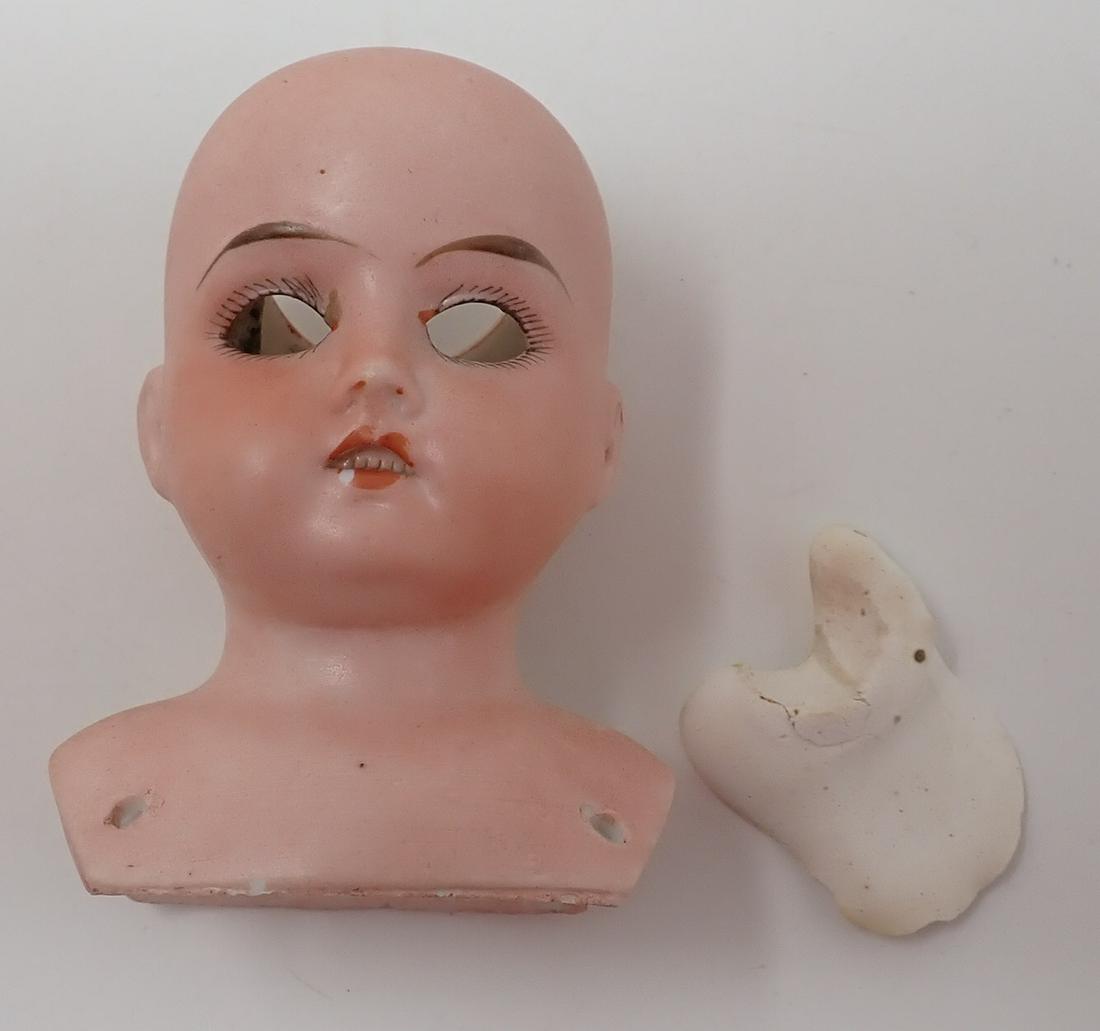 German Bisque Doll Head (1 of 9)