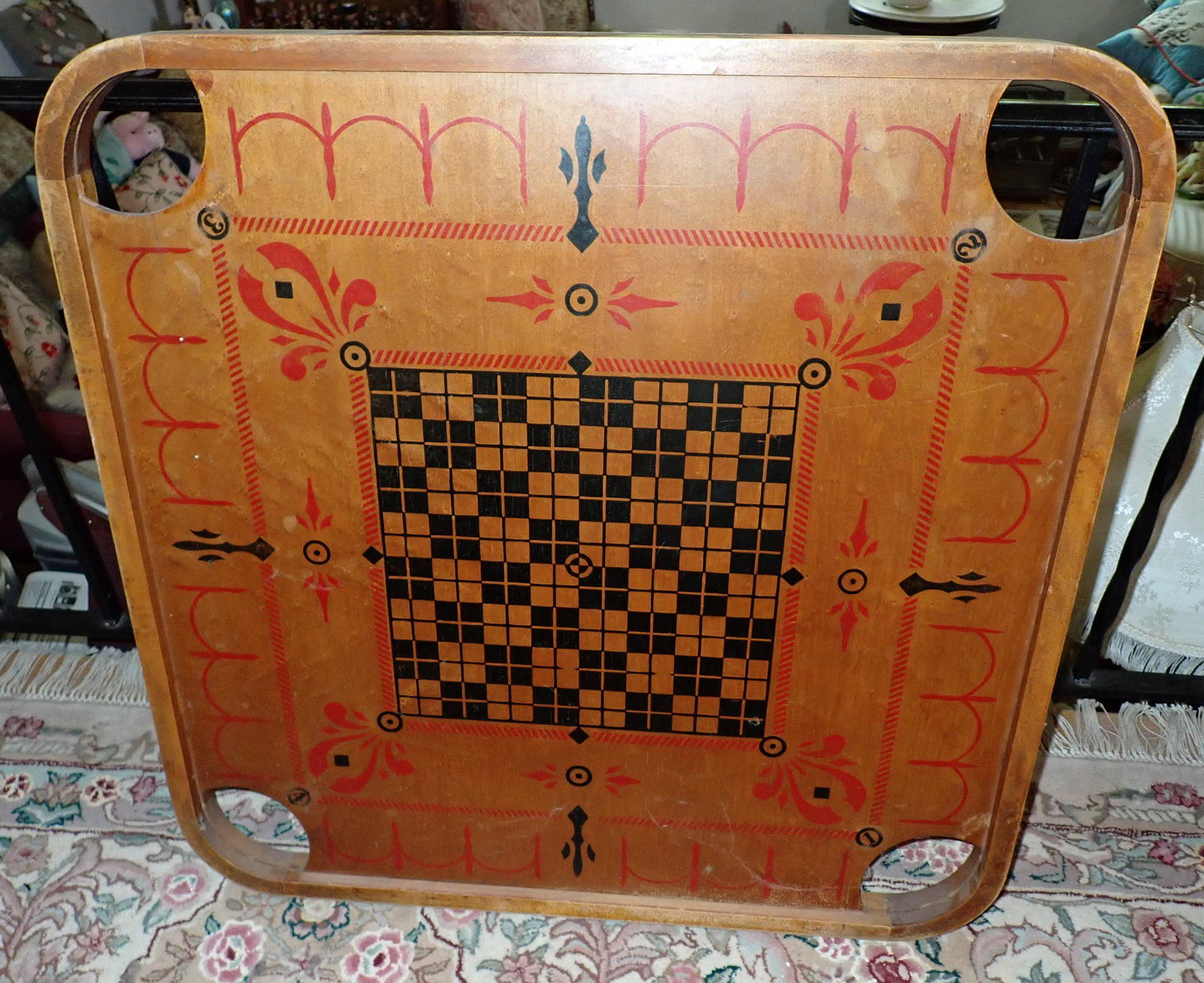 Gameboard: Approx 28 3/4" x 28 3/4"