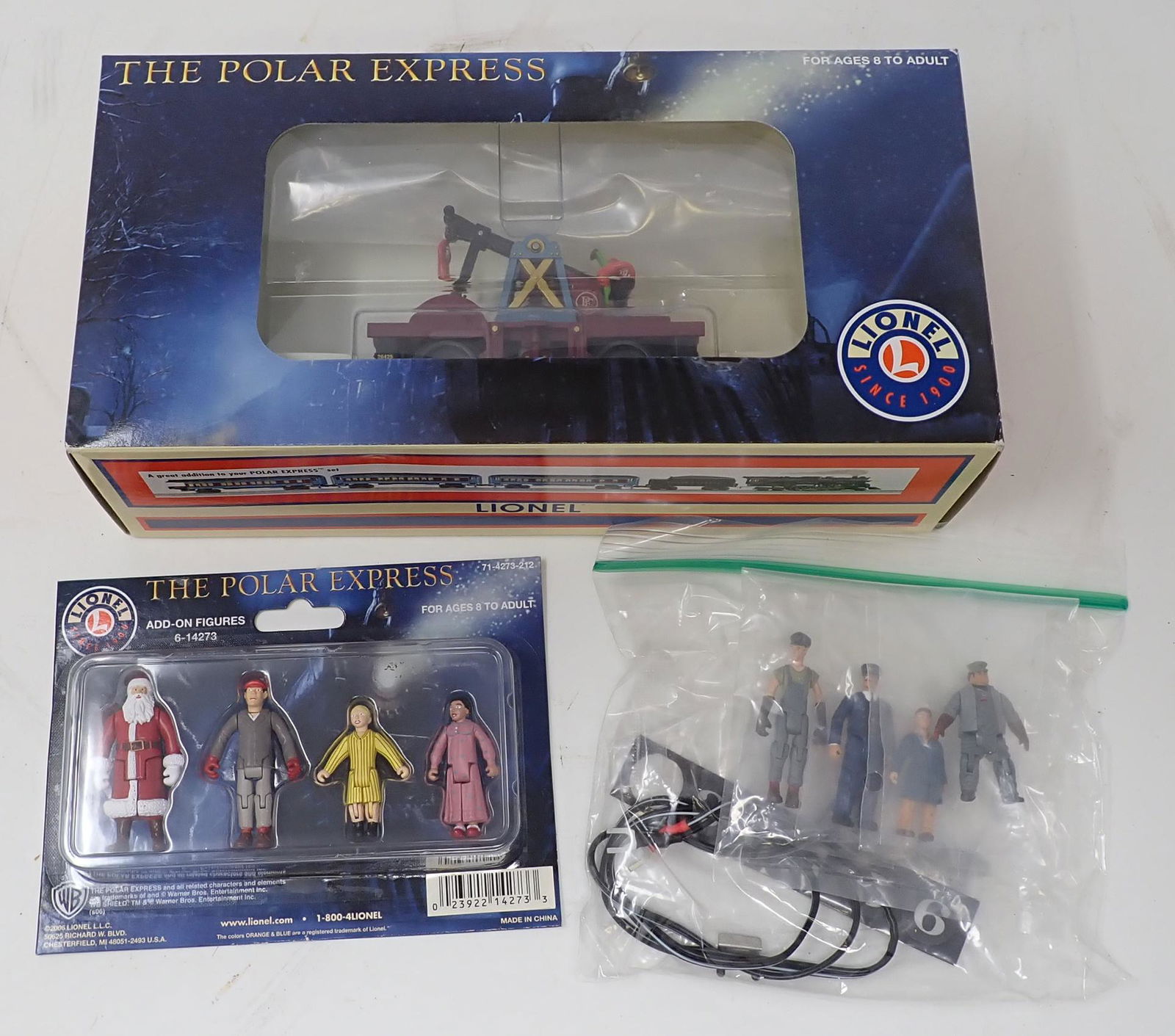 Lionel Polar Express Elf Handcar Figures & Misc (1 of 4)