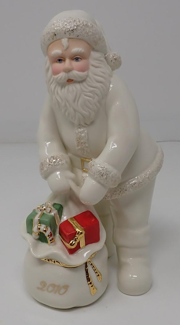 2010 Lenox Santa: Approx 6 1/2" tall.