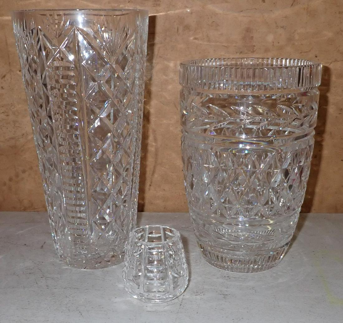 Crystal Vases & Toothpick Holder (1 of 5)