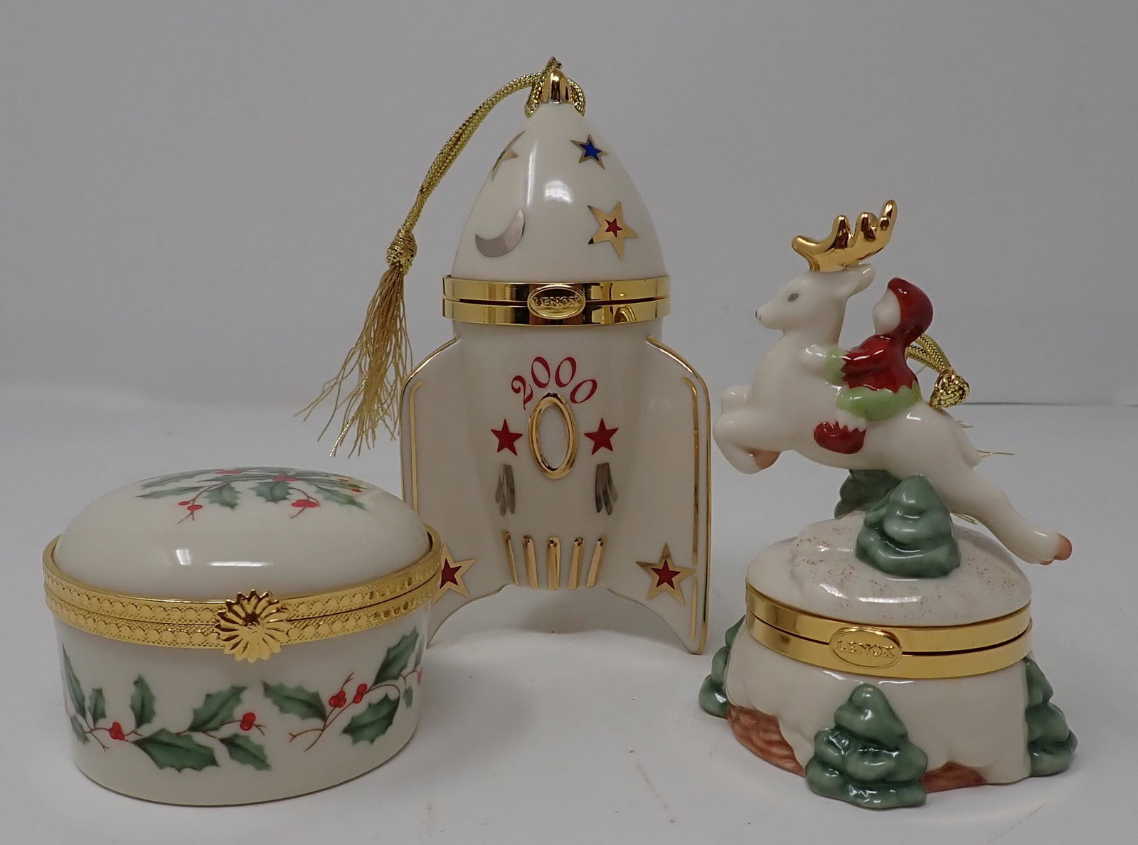 3 Lenox Trinket Boxes (1 of 3)