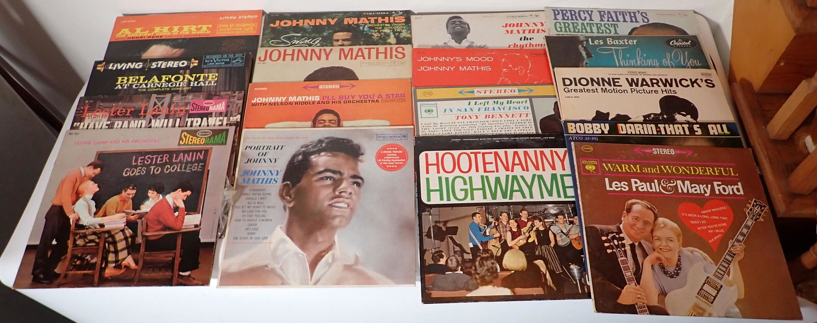 Jazz & Misc Records incl Johnny Mathis & Nash (1 of 11)