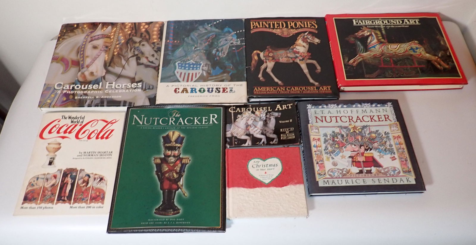 Carousel Horses & Nutcracker Books (1 of 5)