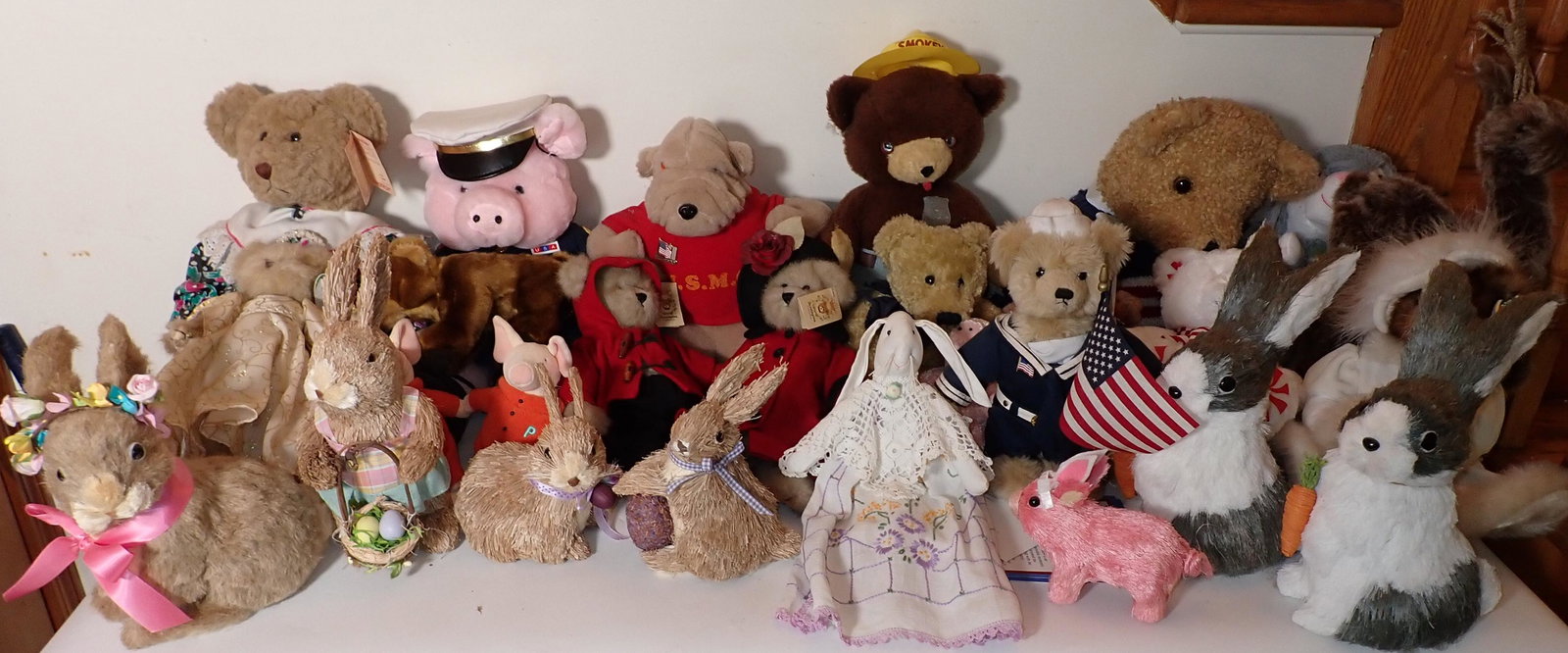 Stuffed Animals & Decorator Rabbits: No shipping