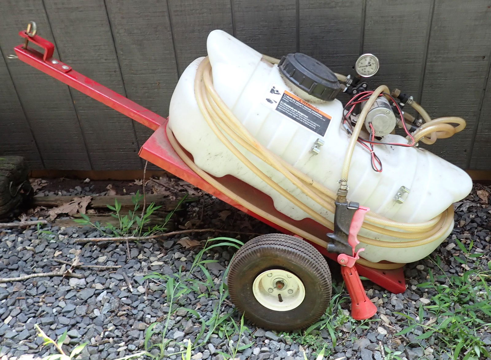 Pull Behind Sprayer w/ 14 Gallon Tank (1 of 2)