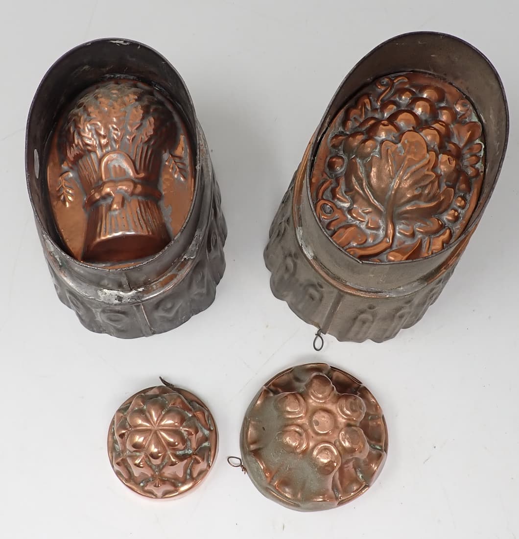 4 Copper Molds (1 of 3)