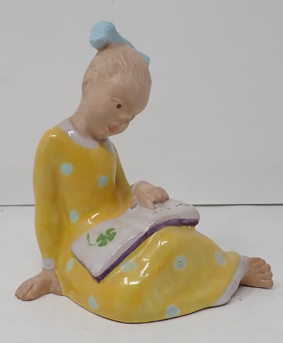 Hungary Pottery Figure: Approx. 5 3/4" tall