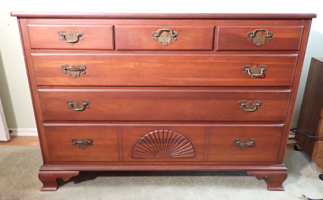 Willett Wildwood Cherry Dresser Auction