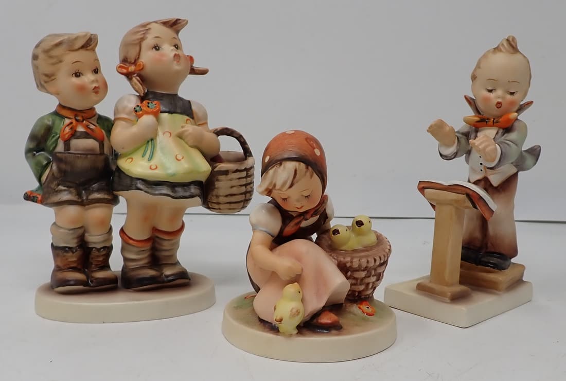 3 Hummel Goebel Figurines (1 of 4)