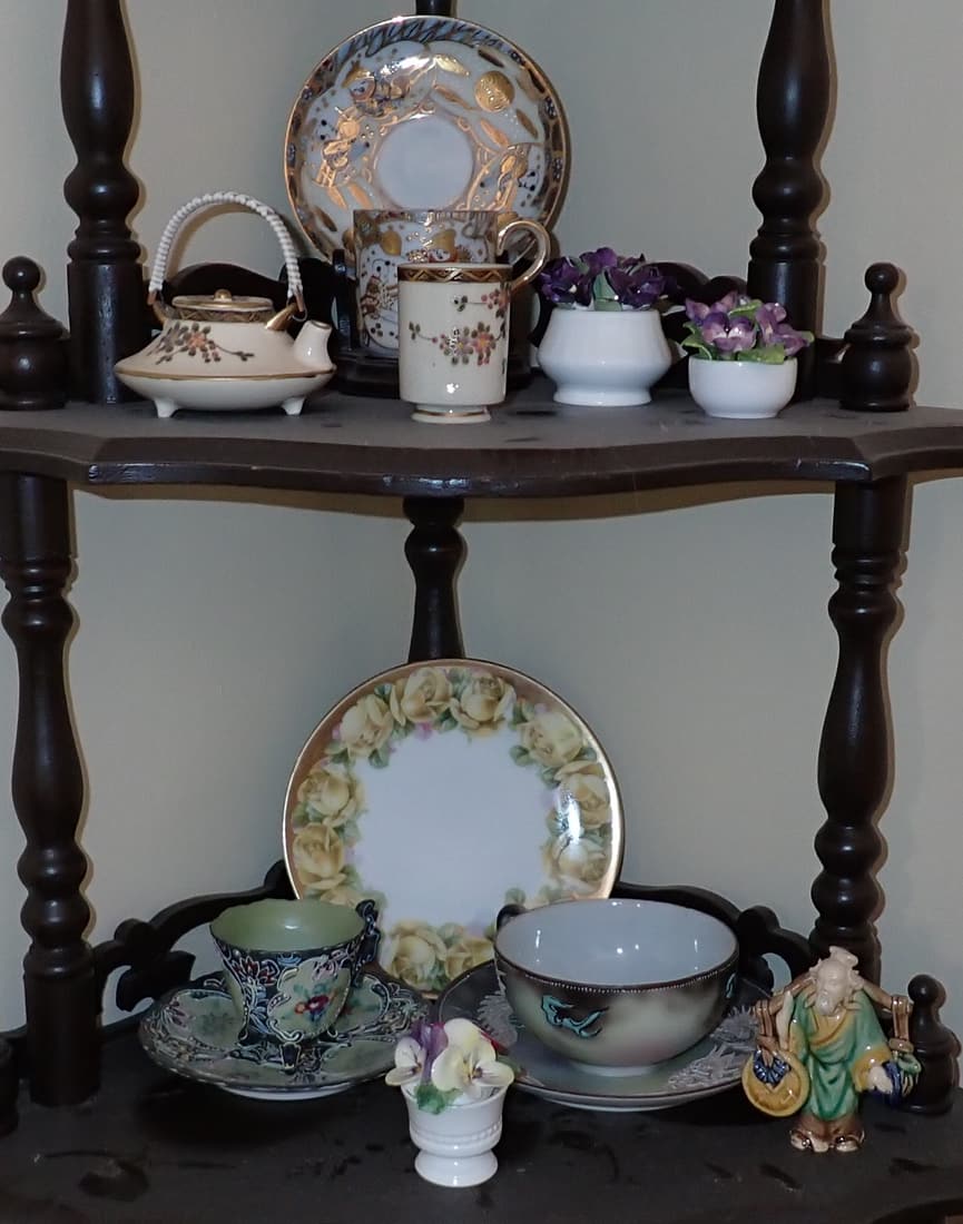 Cups Saucers Asian Figure & Misc (1 of 5)