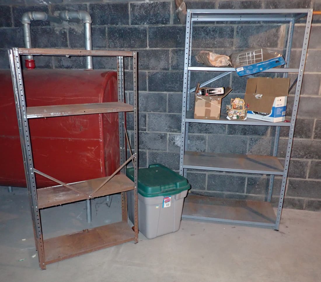 Shelves w/ Contents & Tote (1 of 5)