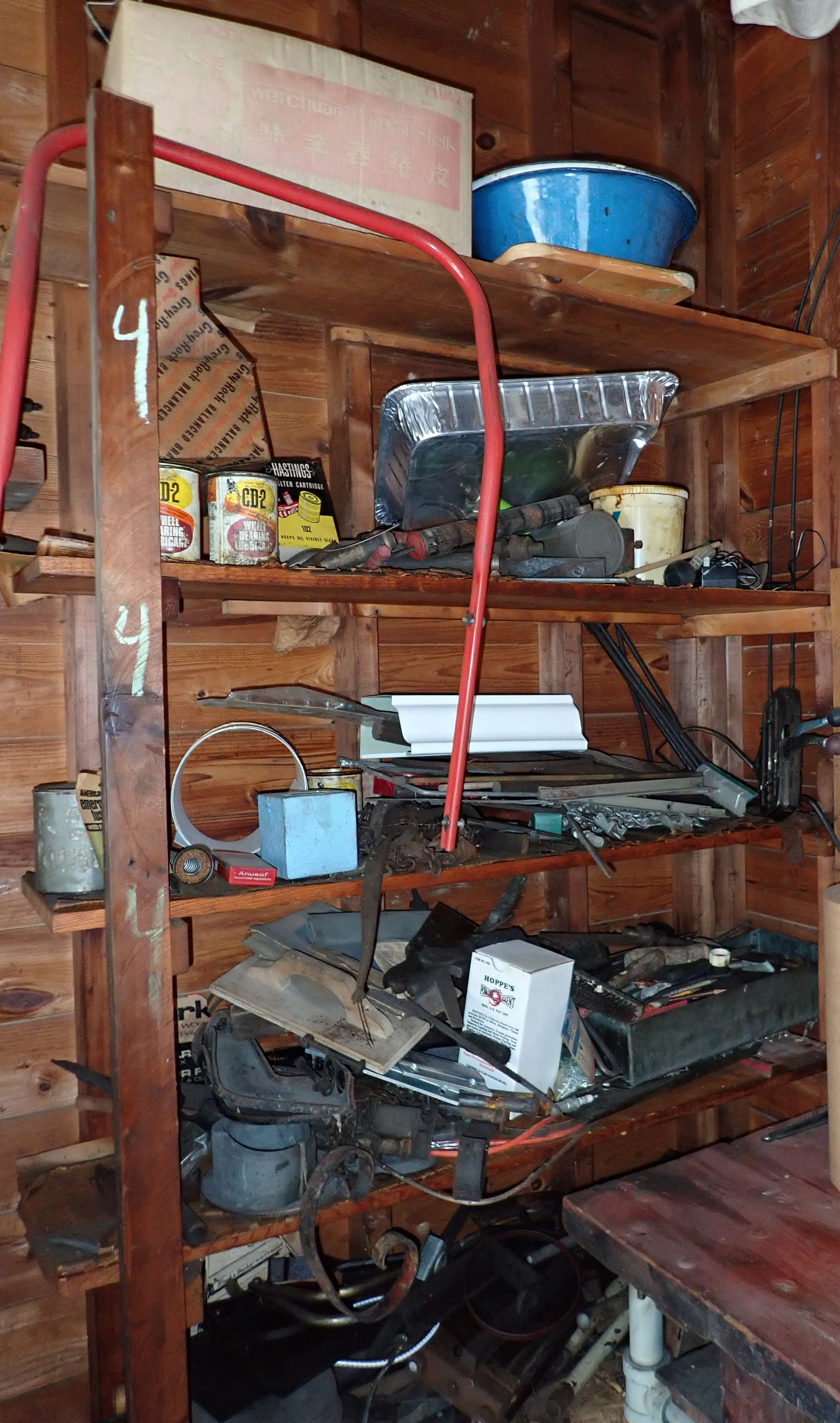 Shelf Contents incl Scrap Iron & Misc (1 of 5)