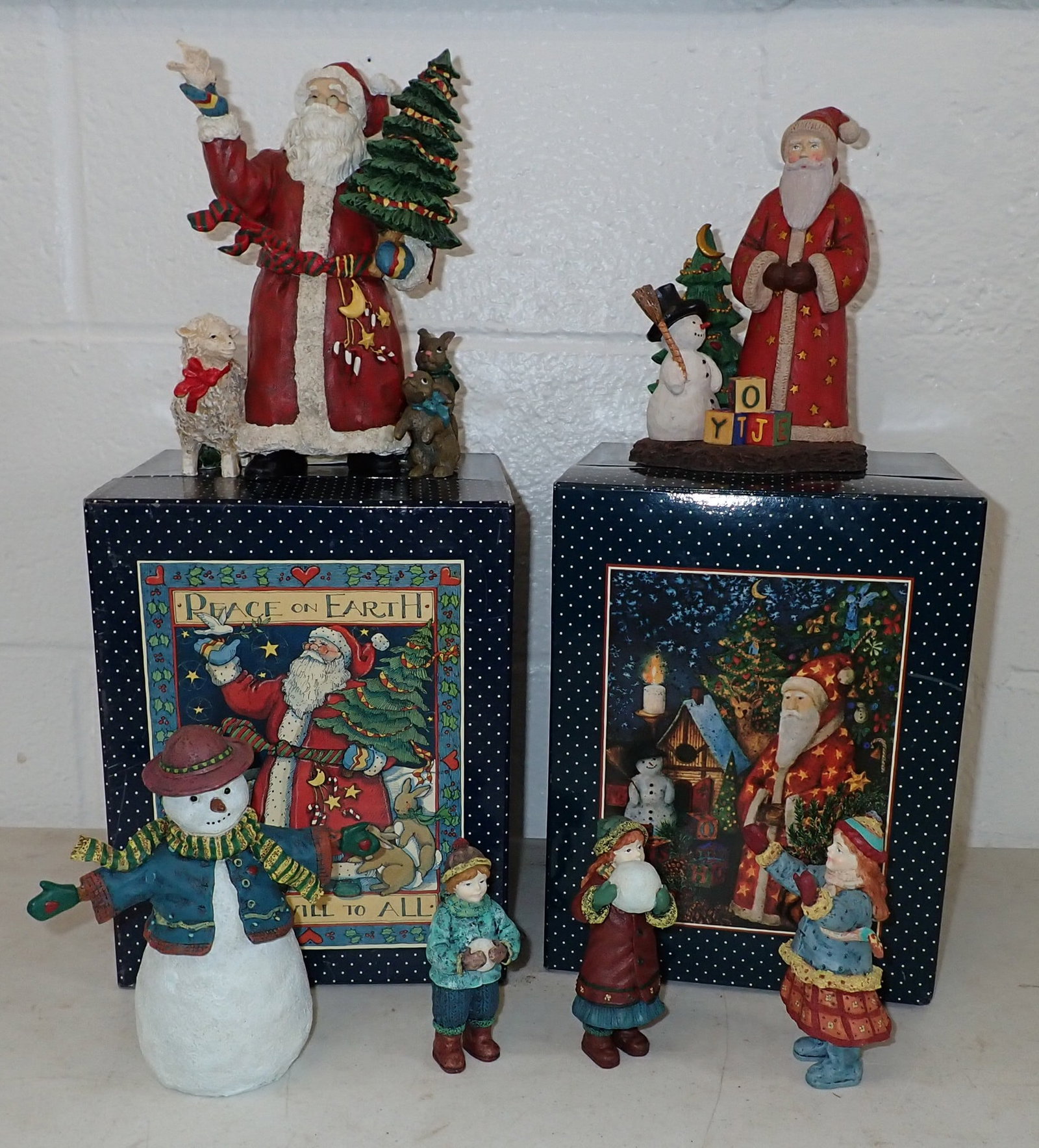 Misc Christmas Figurines incl Lang and Wise (1 of 3)