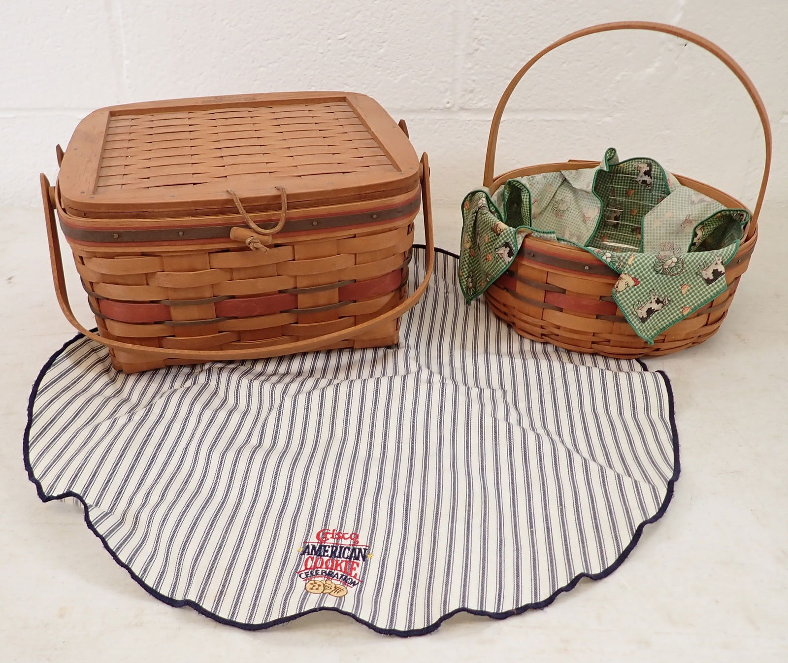 1991 '92 Crisco American Pie Longaberger Baskets (1 of 7)