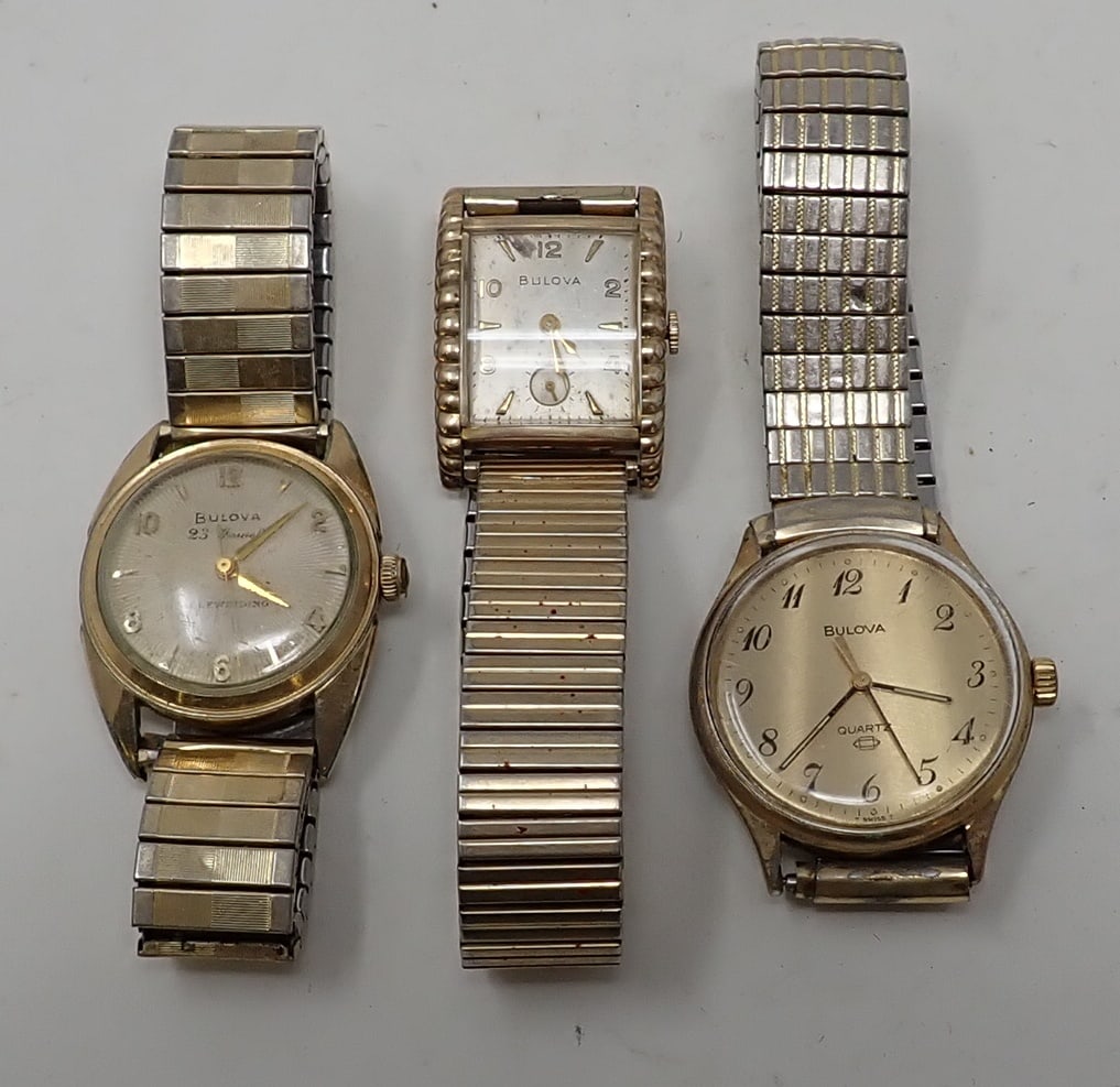 3 Bulova Wristwatches (1 of 5)