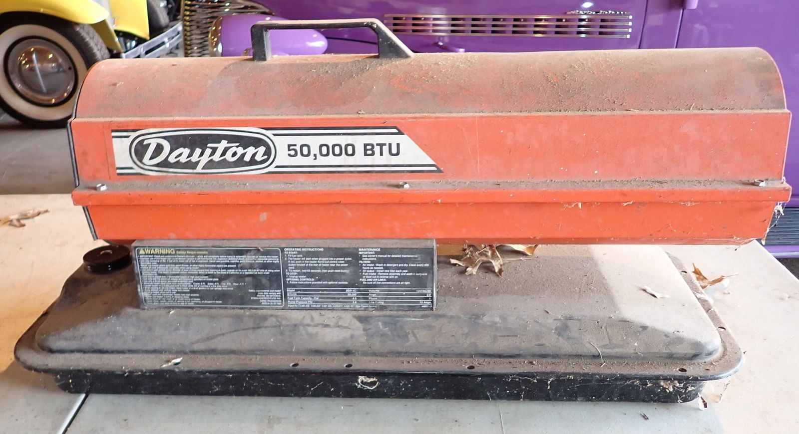 Dayton 50,000 BTU Space Heater (1 of 2)