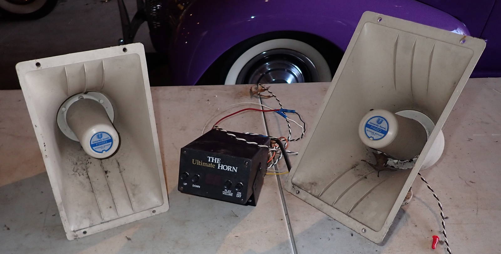 University Sound Speakers & Ultimate Horn Auction