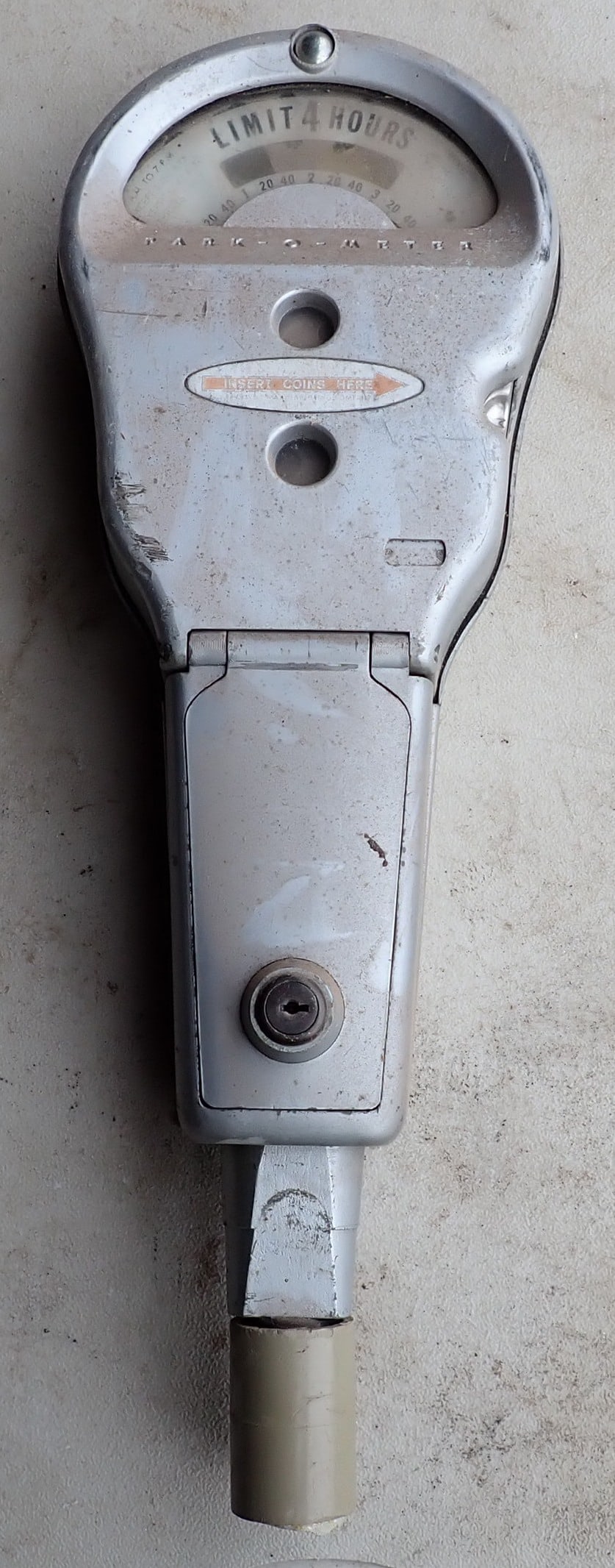 Park-O-Meter Parking Meter: Apprx 21" long
