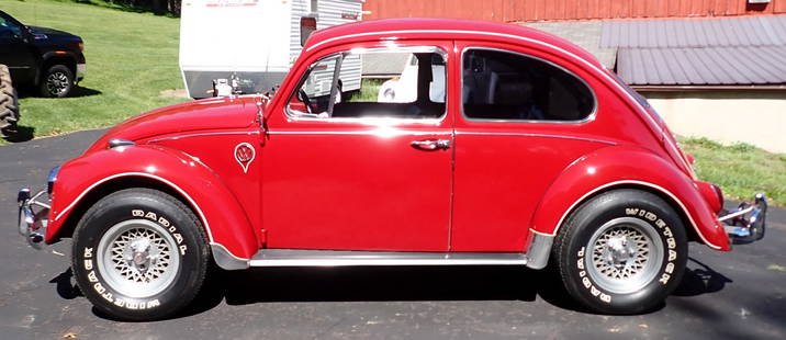 1967 Volkswagen Beetle Bug: Has PA Title. 12 volt system. Garage Kept. This owner owned it since 1978. 102,000 miles. No shipping ! Sold with Reserve. Bring proper help and equipment to load