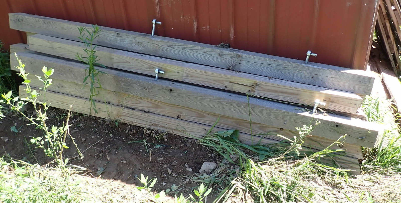 Twelve 4x4's: Sizes range from 80" - 91". A couple have the gate hardware on them. You will need a 4x4 to remove. Bring proper help and equipment. NO SHIPPING !