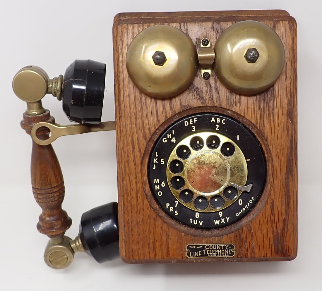 County Line Telephone Wall Phone (1 of 4)