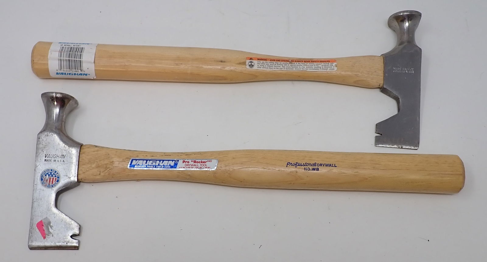2 Vaughan Pro Racker Drywall Hammers Auction