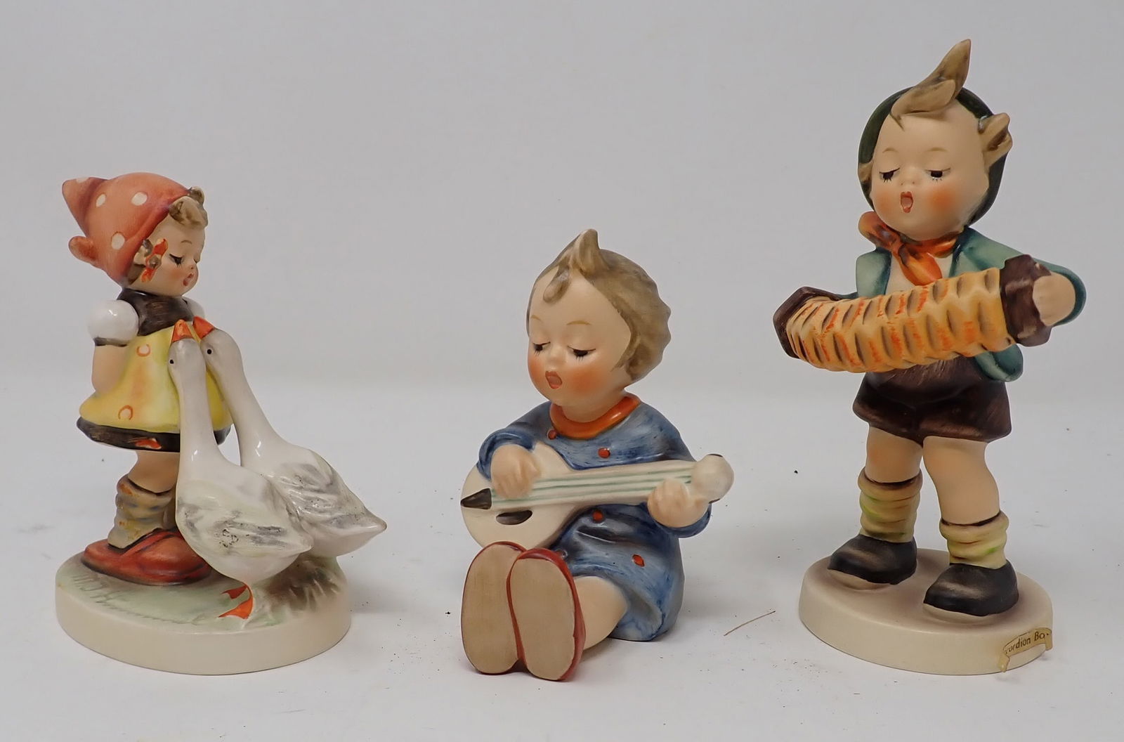 3 Goebel Hummels incl Accordian Boy (1 of 2)