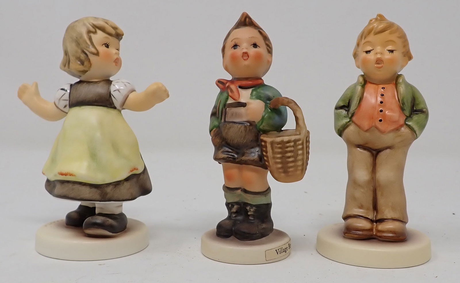 3 Goebel Hummels: Approx 4" tall