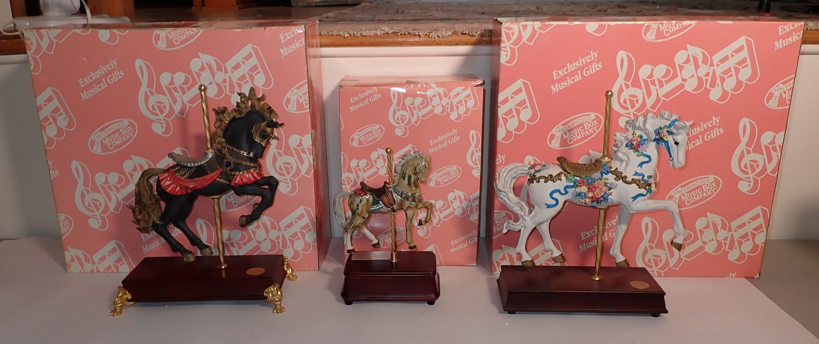San Francisco Music Box Carousel Horses (1 of 5)