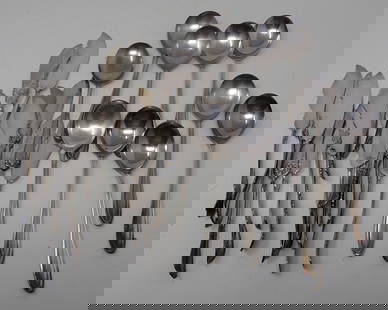 Rogers Butter Knives Gorham Soup Spoons: Getting all pictured