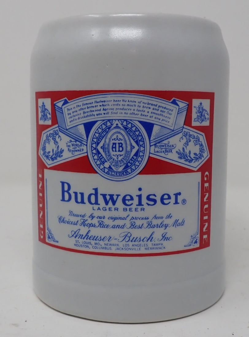 Ceramarte Budweiser Stein (1 of 3)